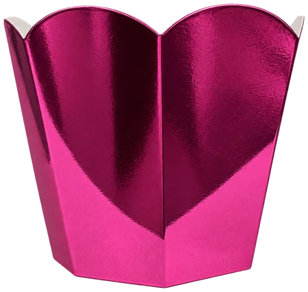 Saia de cupcake — Rosa pink espelhado